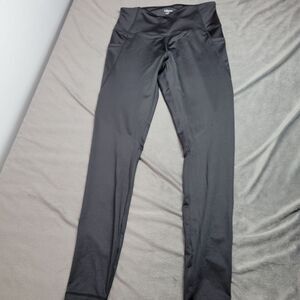 Cabana By Crown & Ivy Womens Black Leggings S 86% Polyester 14% Spandex